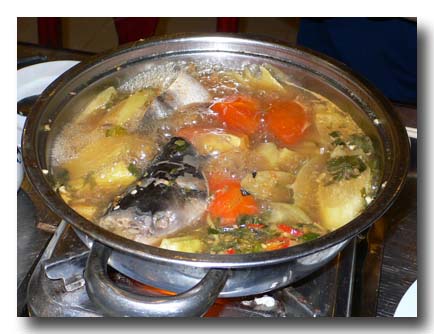バサ魚鍋