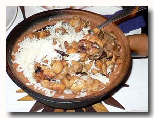 インドの中華料理屋で食べた砂鍋飯