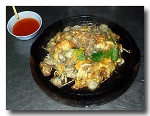 オースワン（タイ風牡蛎の卵とじ）
