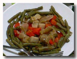 インゲン豆のサラダ