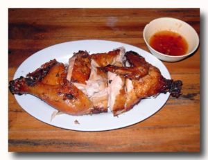 ガイヤーン　鶏の炭火焼き