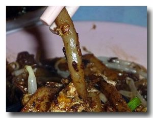 炒檳城老鼠粉 penang fried rat noodle [ペナン風マカロニ]の麺