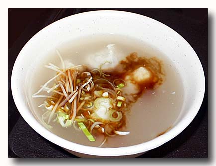 虱目魚丸湯 白身魚のつみれいりスープ