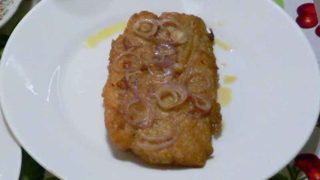 フィレテ・デ・ペスカド filete de pescado [魚のムニエル]