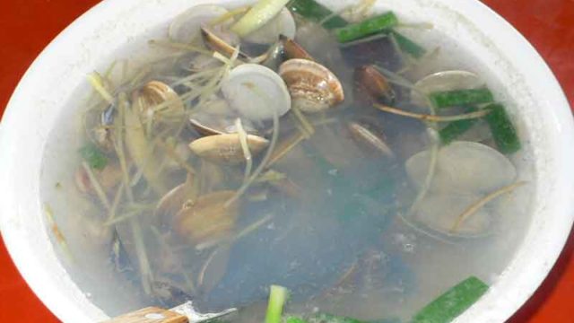 蛤蜊湯 gé lí tāng [ハマグリのスープ]