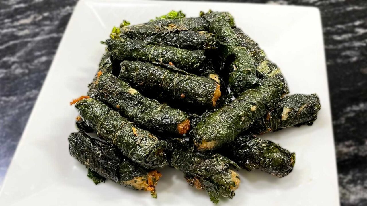 チャー・ラー・ロットChả lá lốt 豚肉の香草巻き